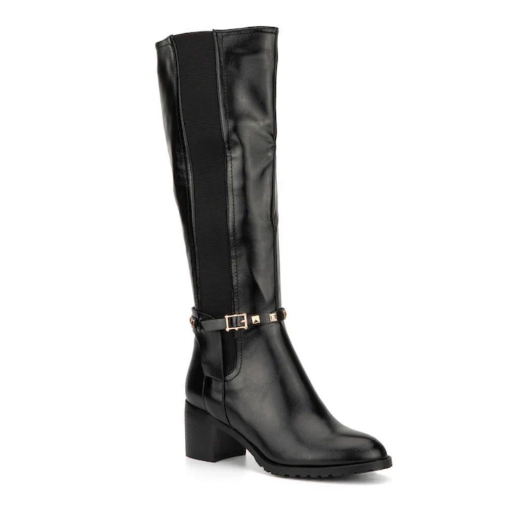 Torgeis NYC | Destiny Riding Boots In Black NEW SIZE 6.5 - Picture 2 of 9